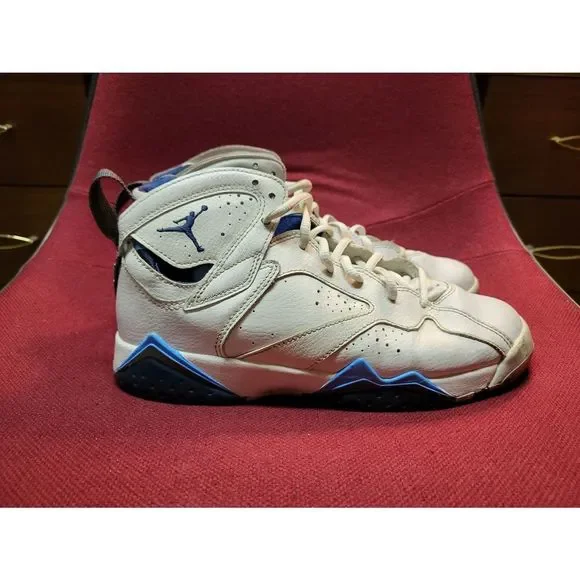 Used Air Jordan 7 French Blue Sz: 6.5Y - Picture 3 of 6